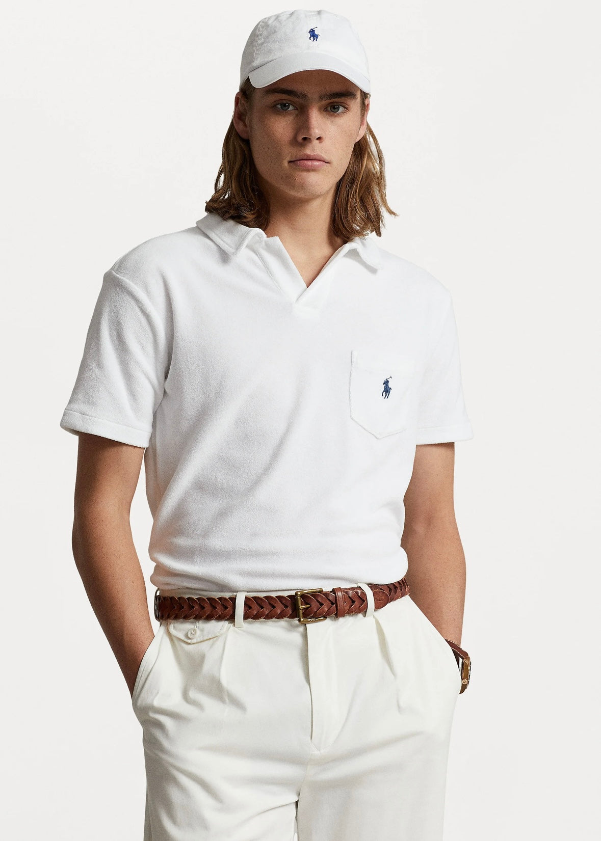 Polo Ralph Lauren Froté pique - White