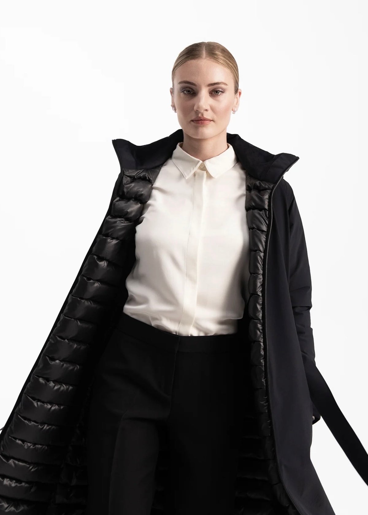 Valkyria Down Coat Black