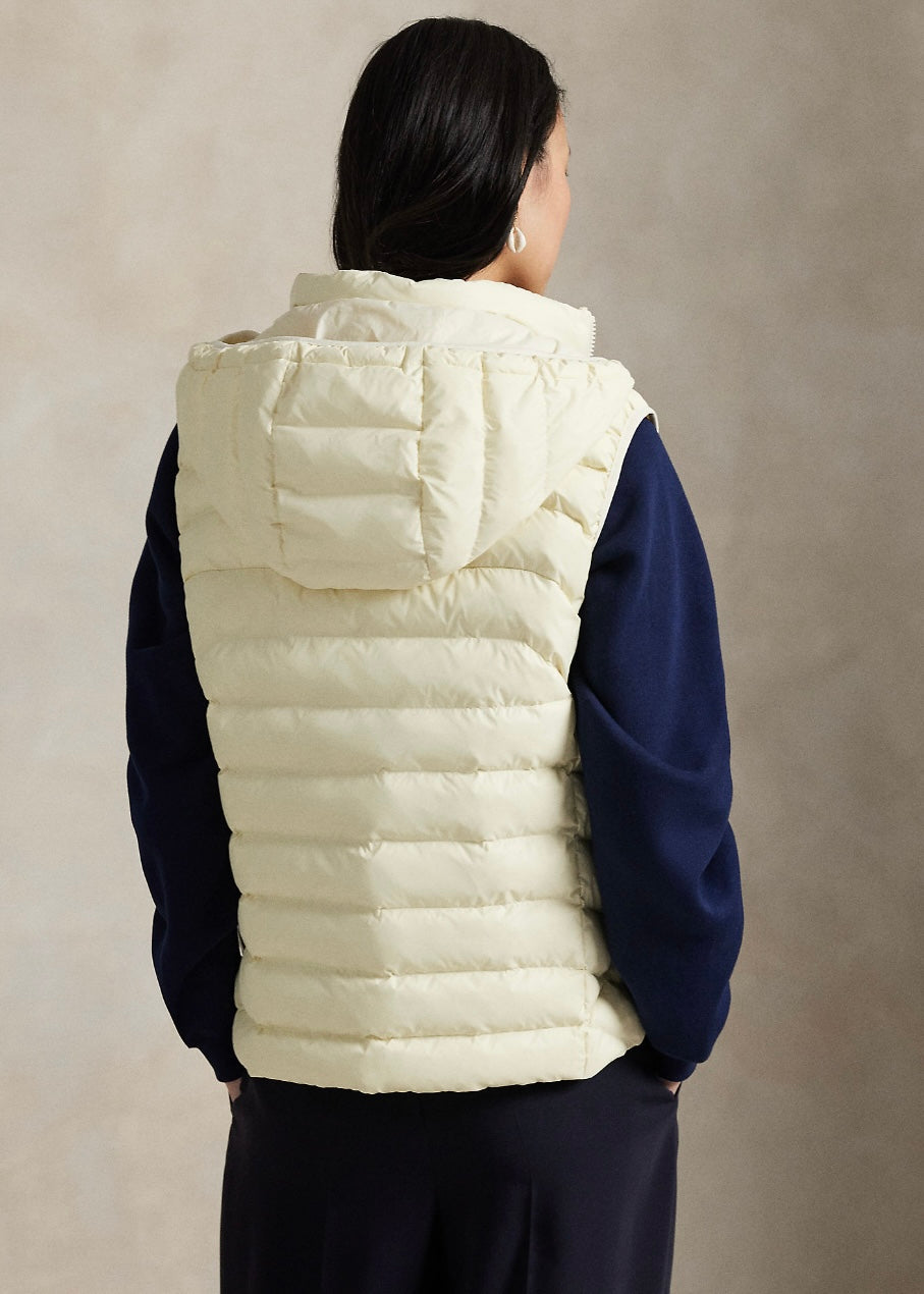 Water-Repellent vest Estate Cream