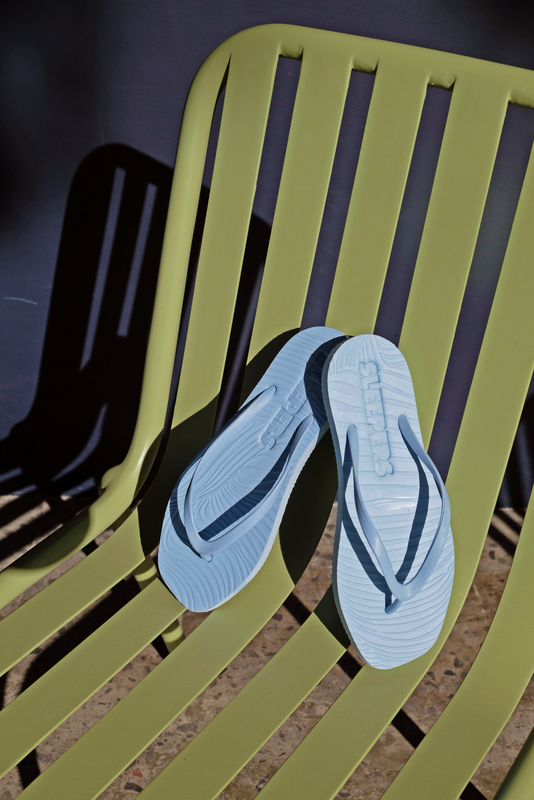 Sleepers Tapered flip flop - Angel Blue