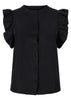 Pauline Linen Shirt Black