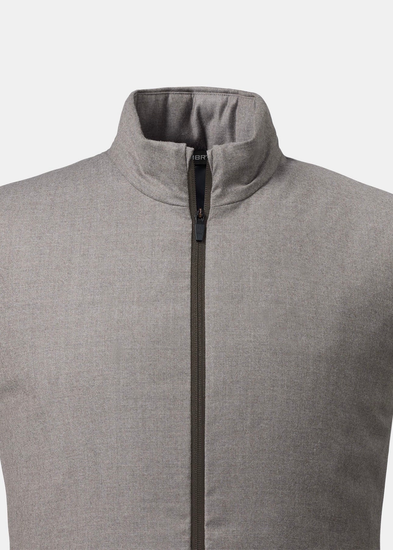 Raptor Vest Savile Sand Melange Wool