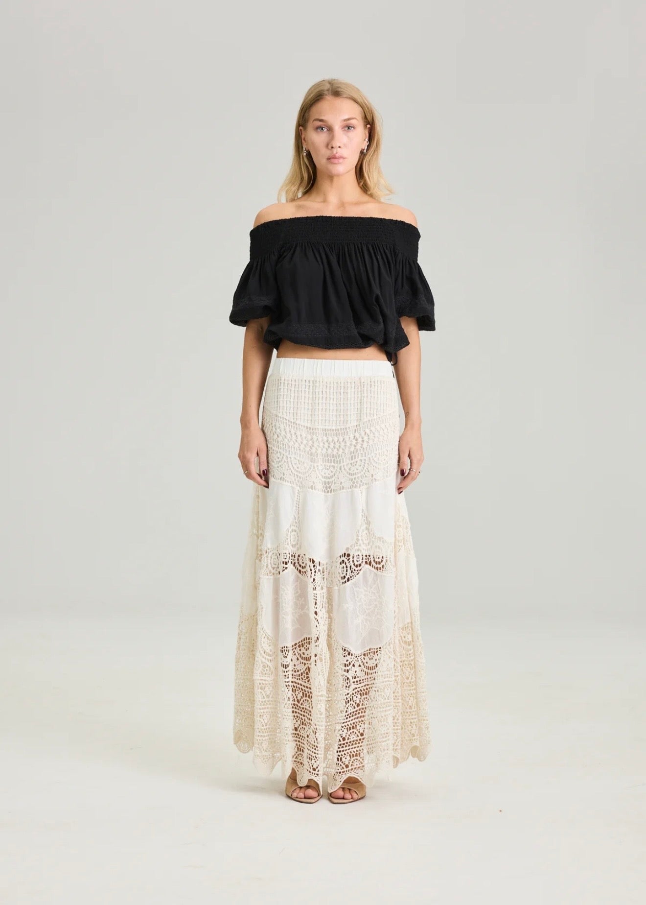 Bohe Skirt Cream