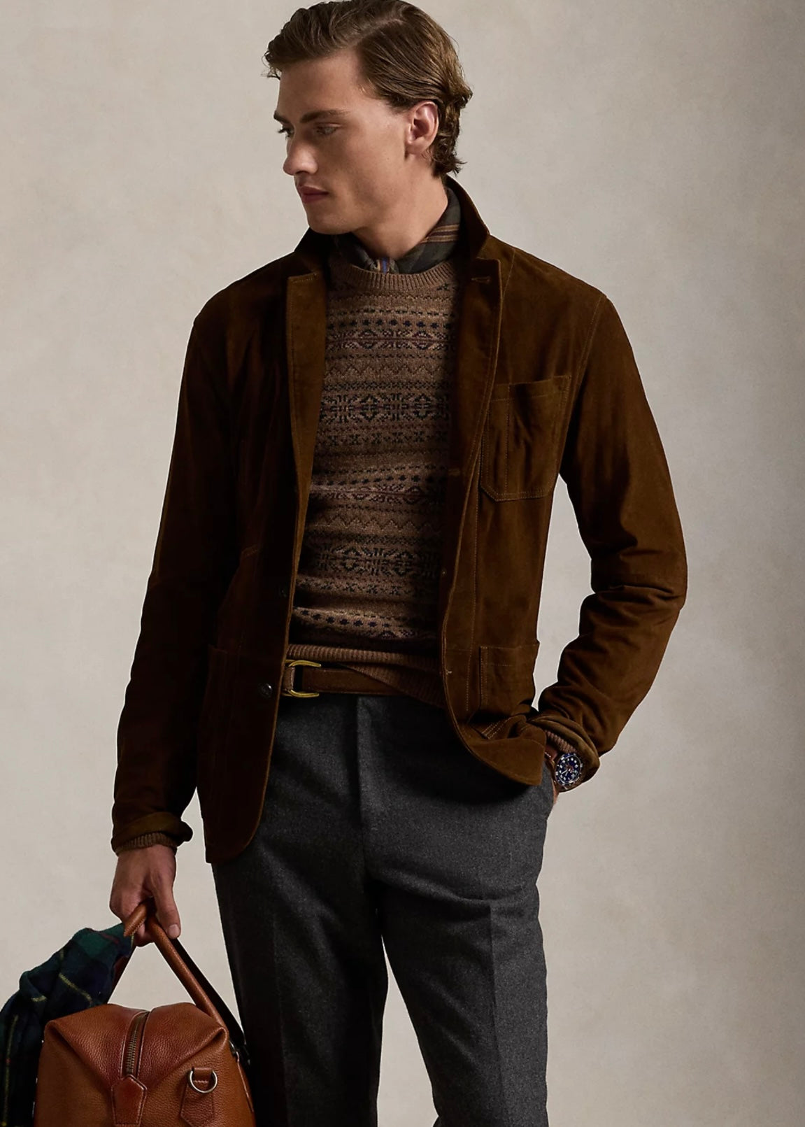 Polo Ralph Lauren Wool sweater - Camel Combo