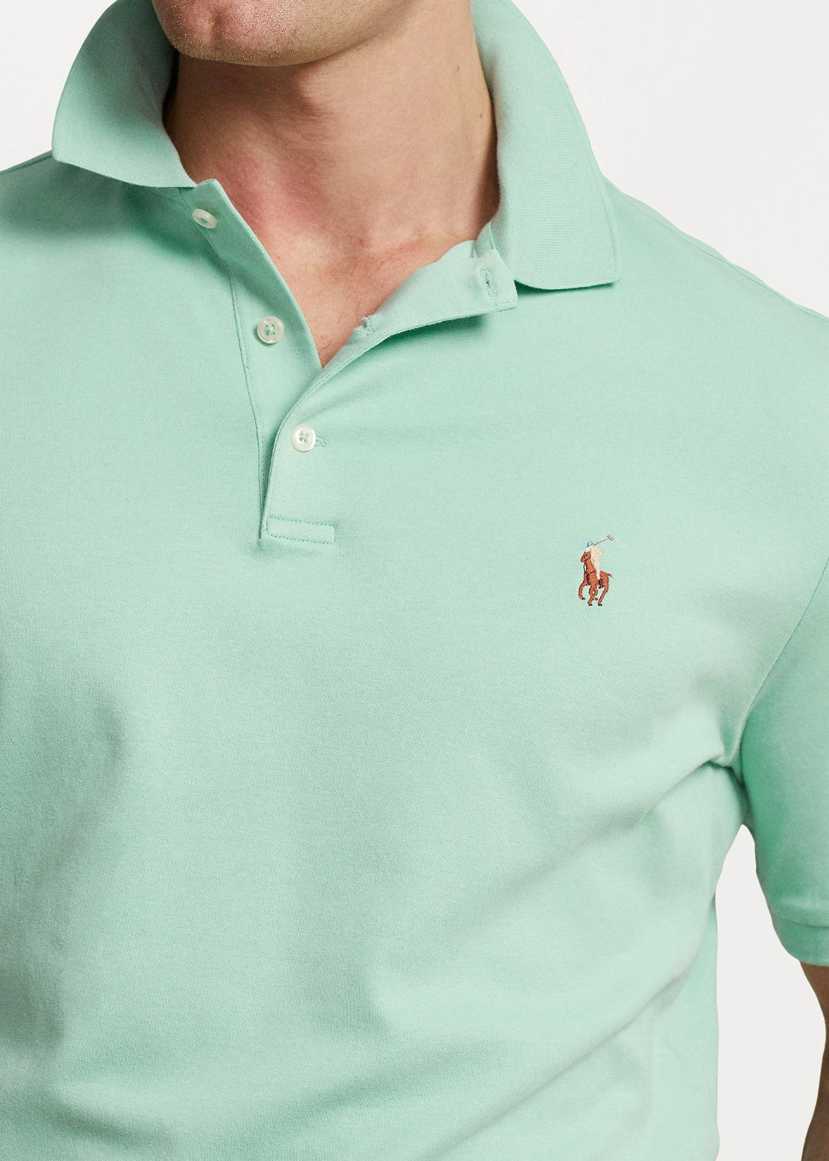 Polo Ralph Lauren Interlock pique - Celadon