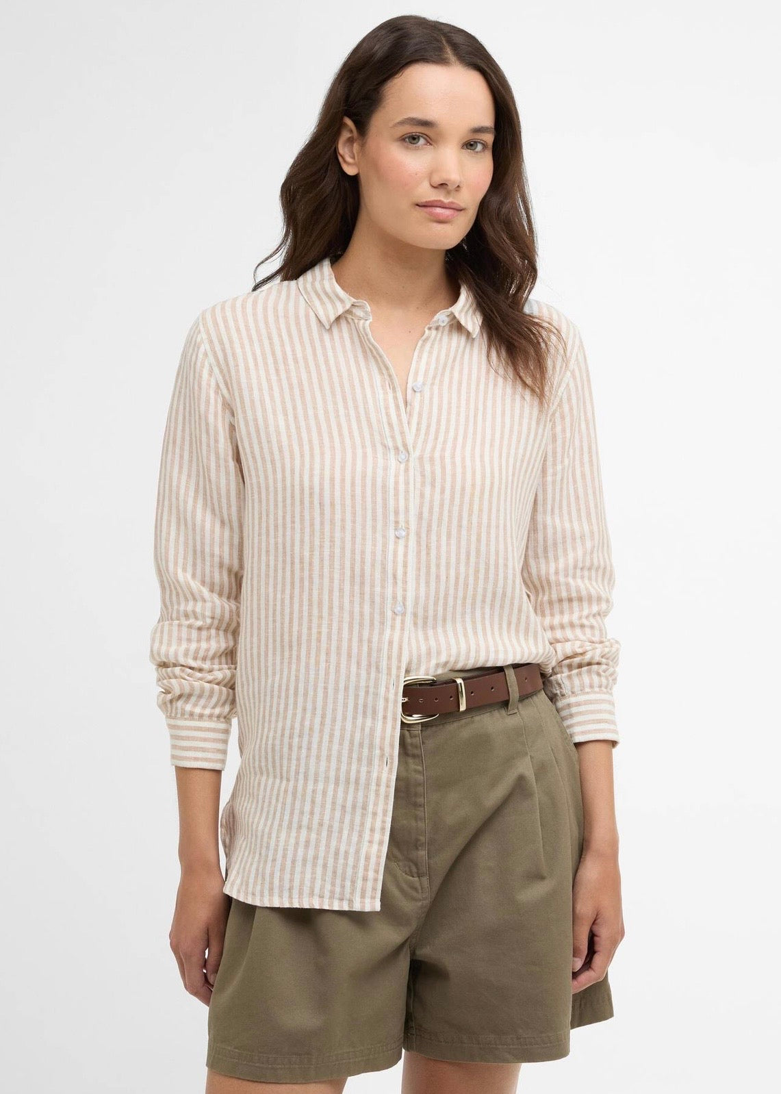 Marine Shirt Hessian Stripe