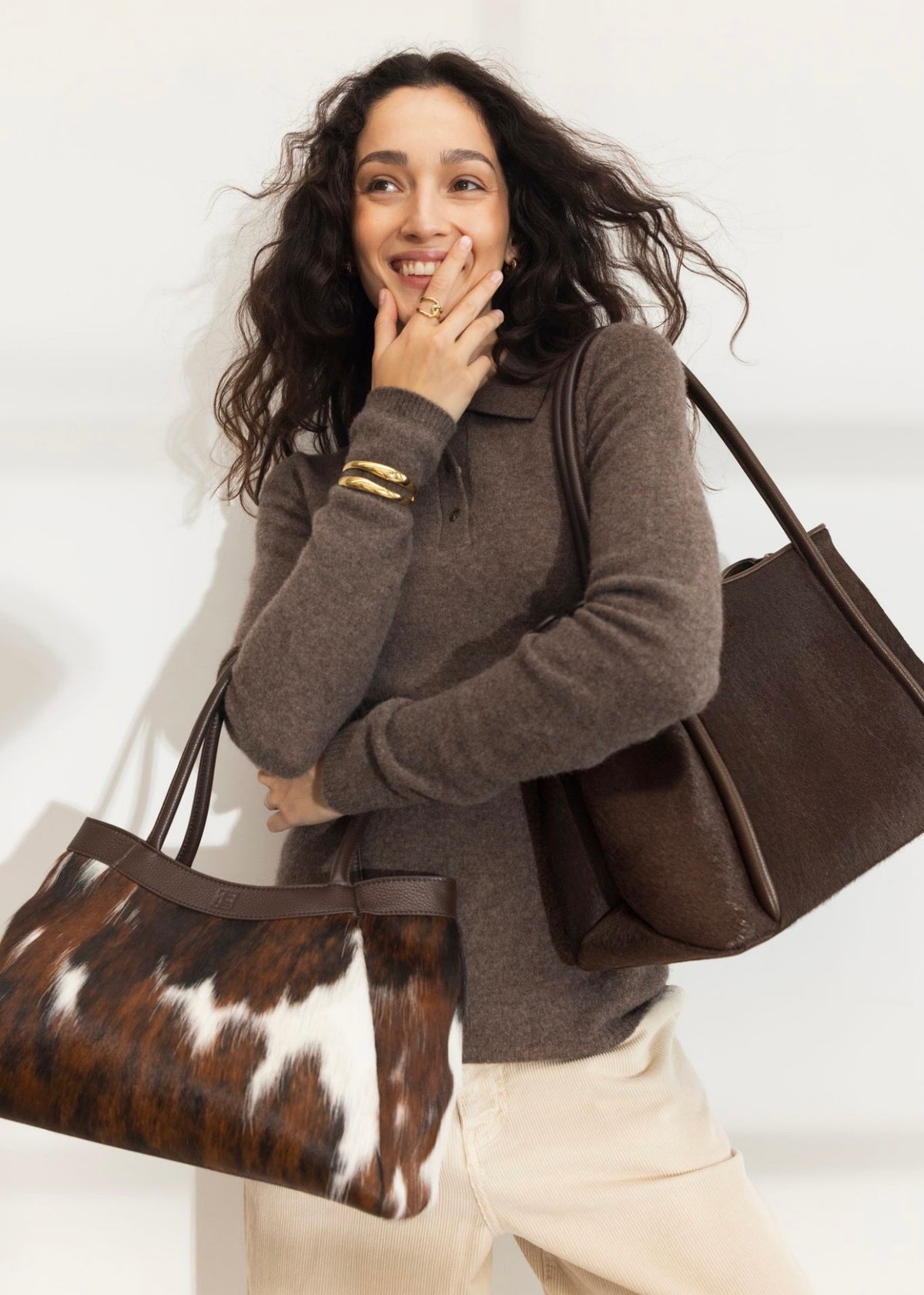 Sorrelle Tote Small Cow
