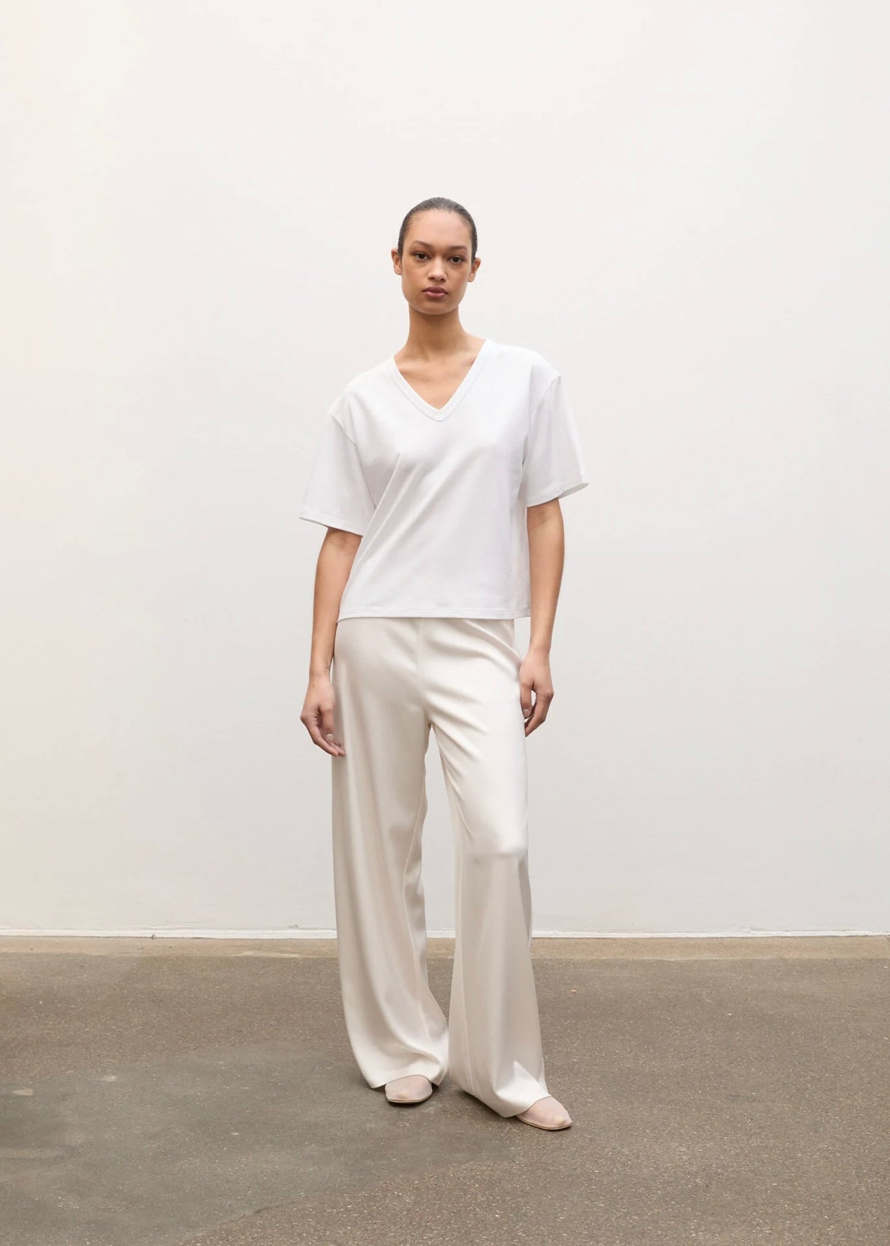 Julie Josephine Bettina tee - White