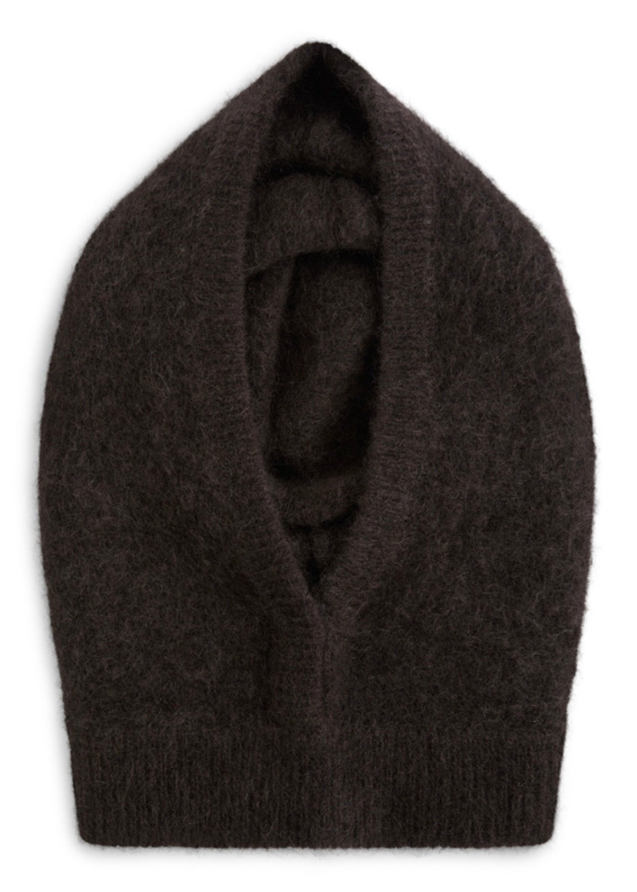 Kajsa Chunky Balaclava Dark Brown