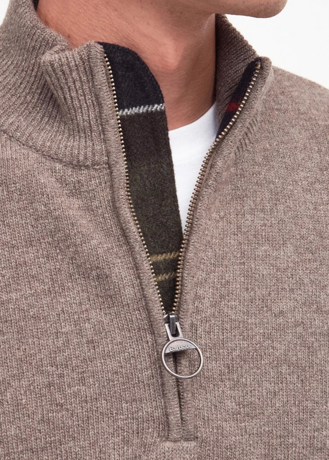 Holden Half zip Military Marl