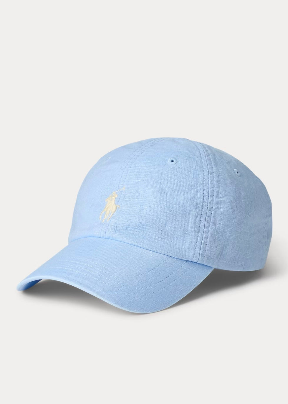 Ralph Lauren Linen caps - Office Blue