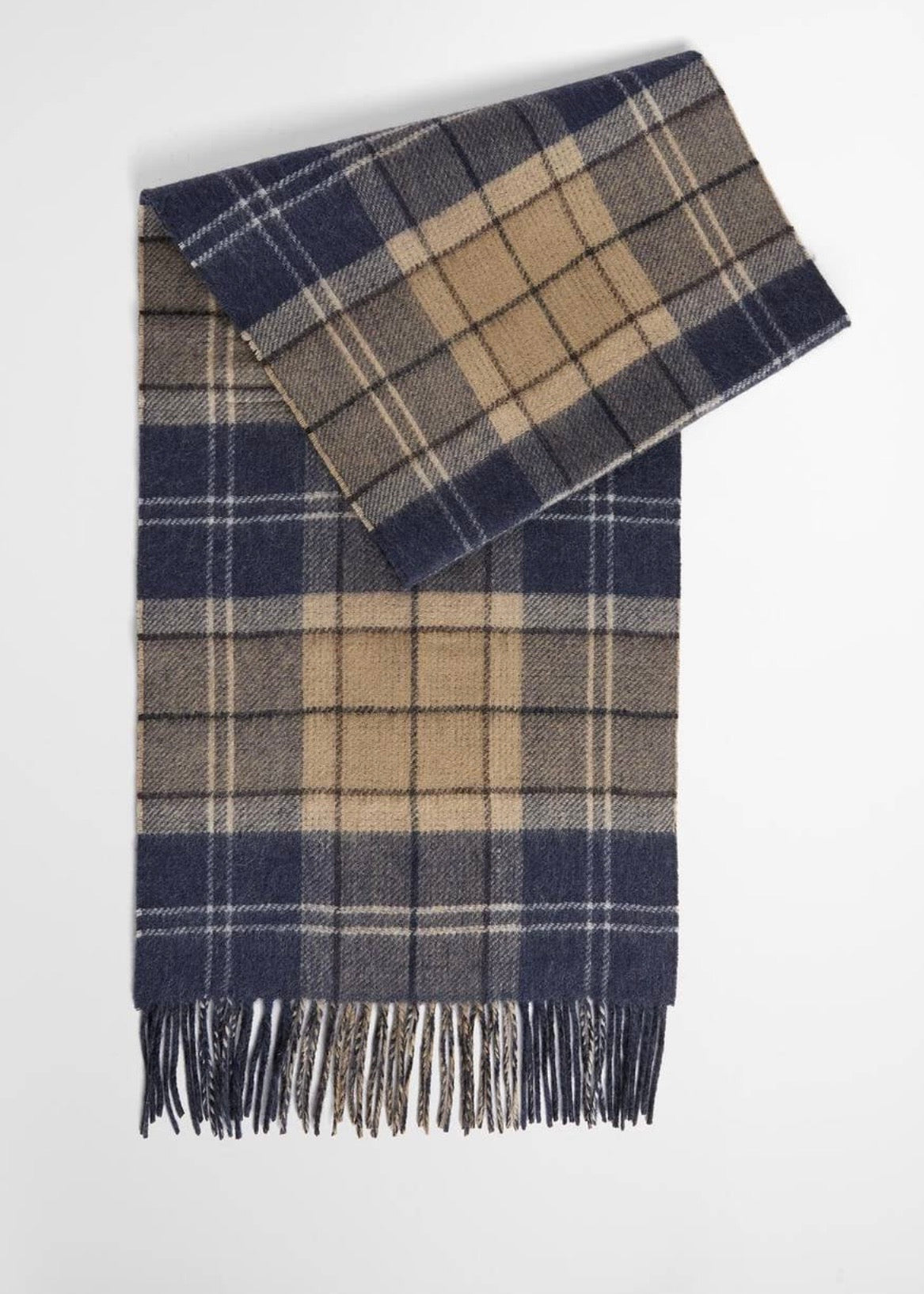 Dramside Reversible Scarf Navy