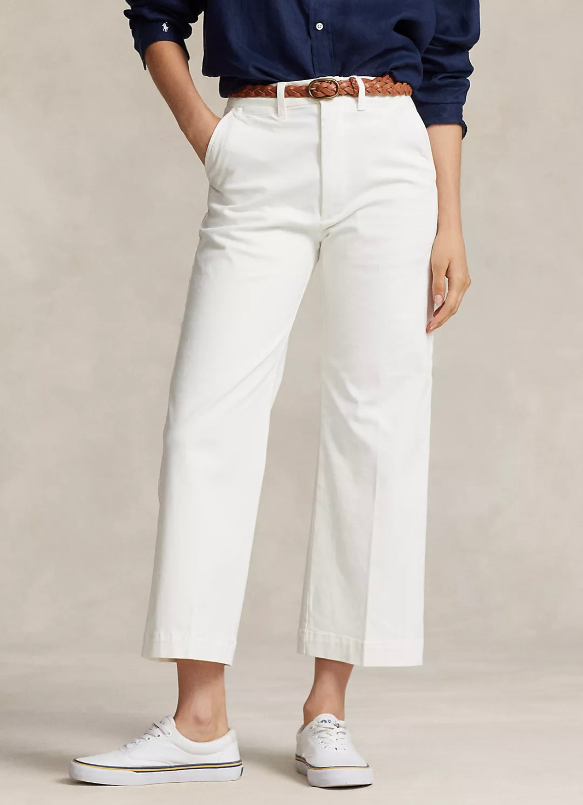 Polo Ralph Lauren Chinos Cropped - White