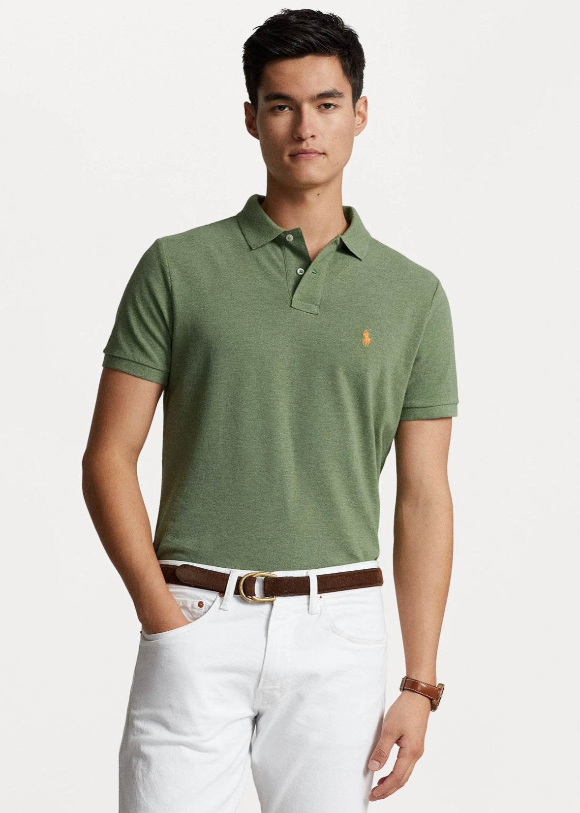 Polo Ralph Lauren pique - Cargo Green