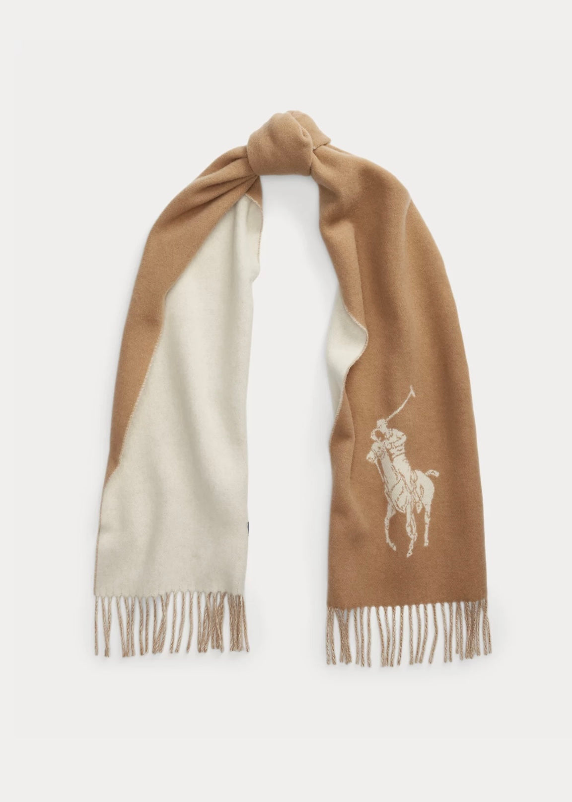 Polo Ralph Lauren Wool scarf - Camel/Cream