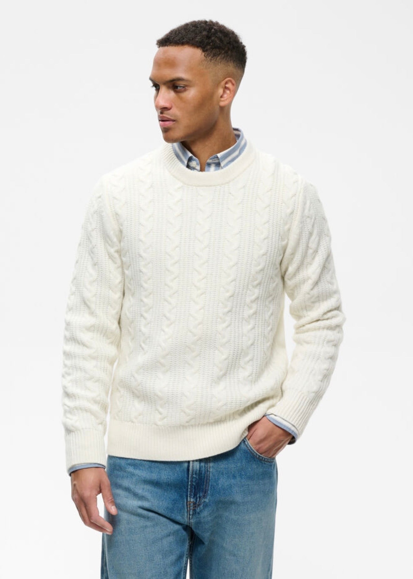 Triton Knit Vanilla Ice