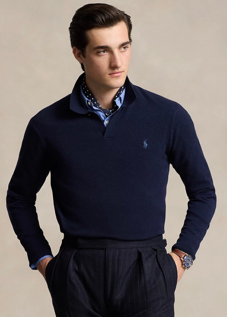 Polo Ralph Lauren Wool longsleeve - Navy