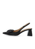 BIAMaralyn Slingback Bow Satin Black
