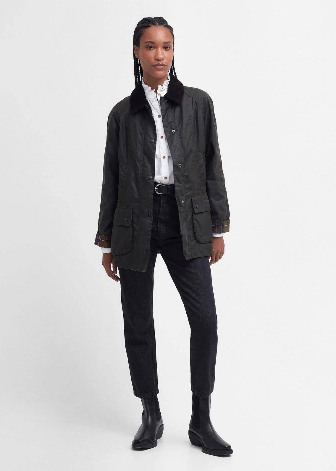 Classic Beadnell Jacket Olive