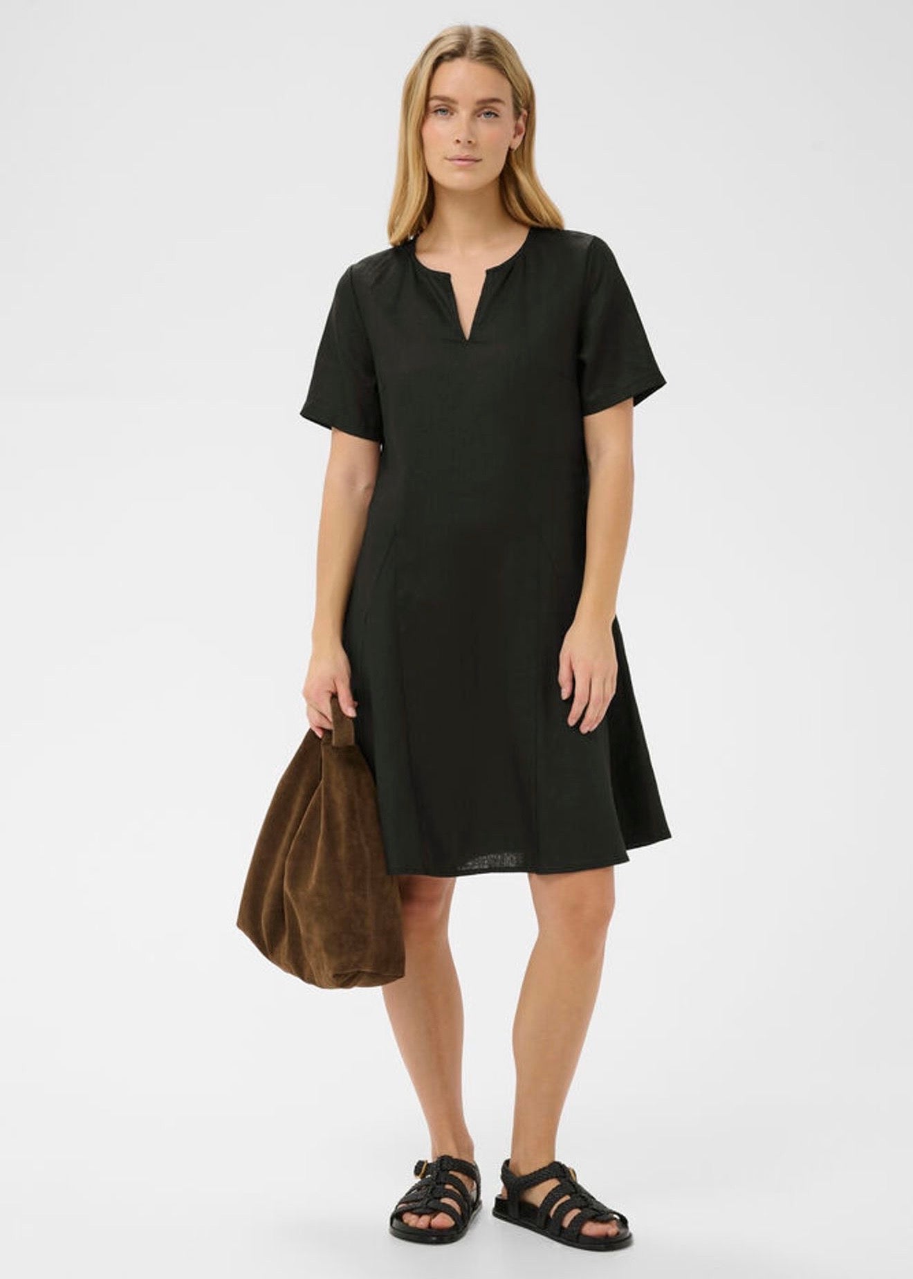 Aminasa Dress Black