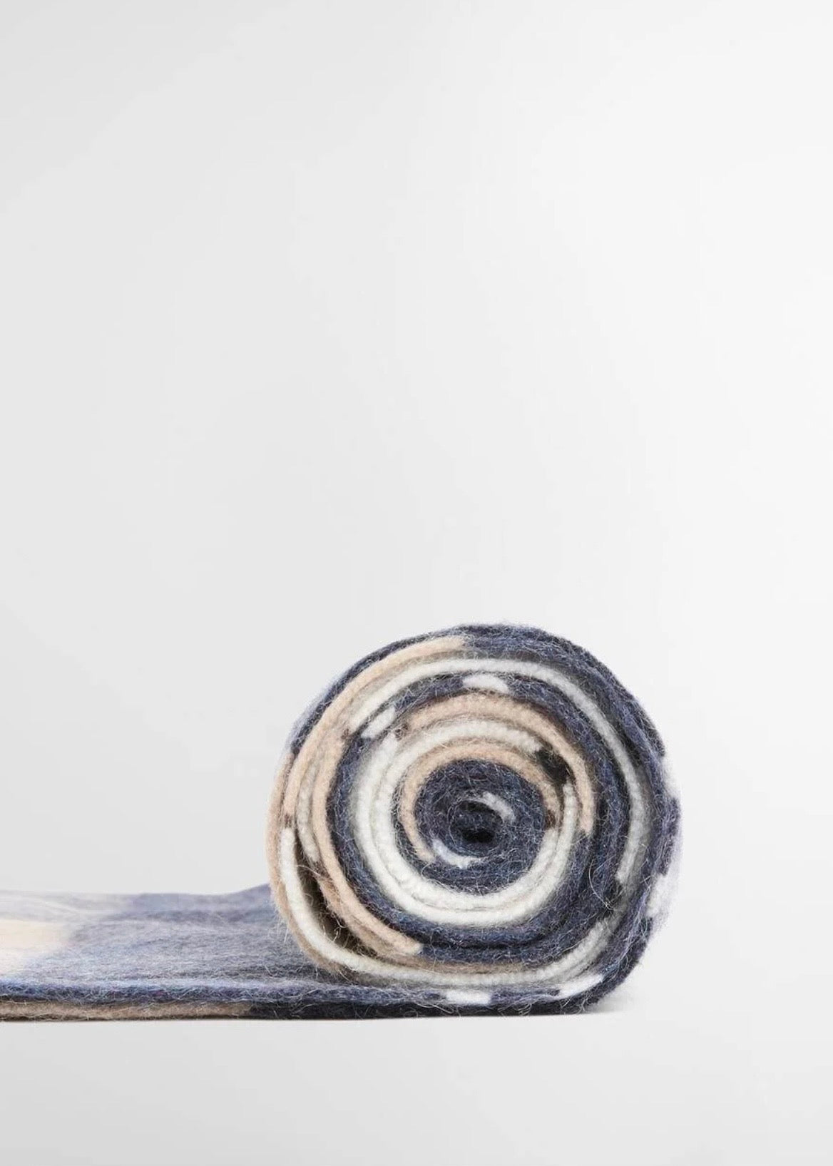 Tartan Cashmere Scarf Beige