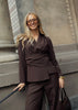 Charlotte Top Brown