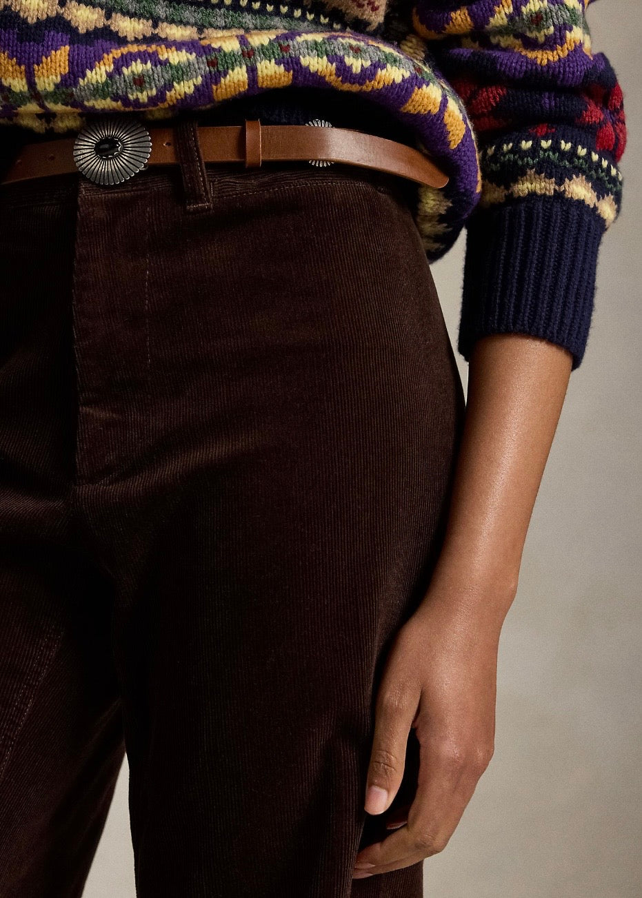 Beaton Corduroy Pant Dark Brown