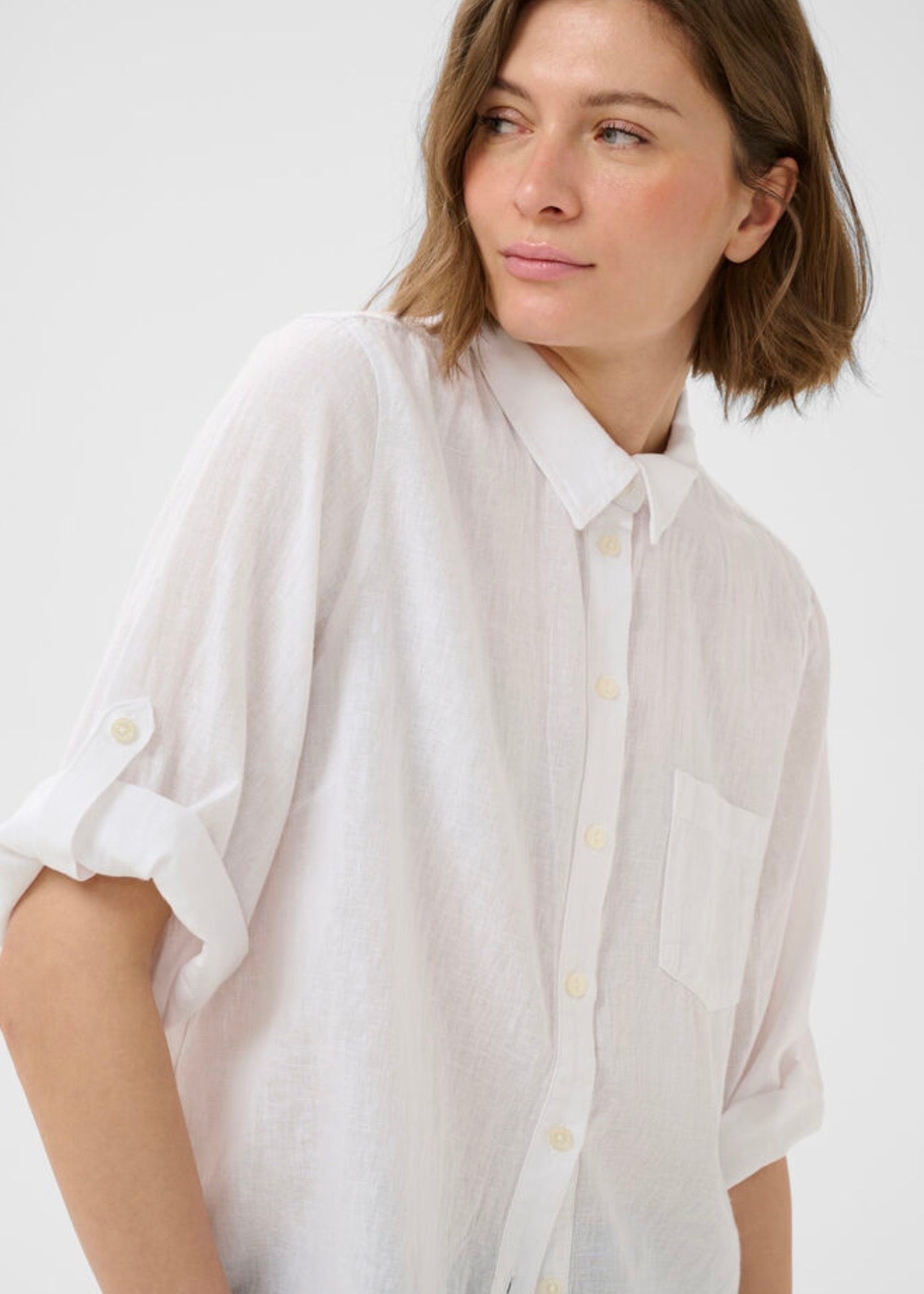 Cindie Shirt Bright White