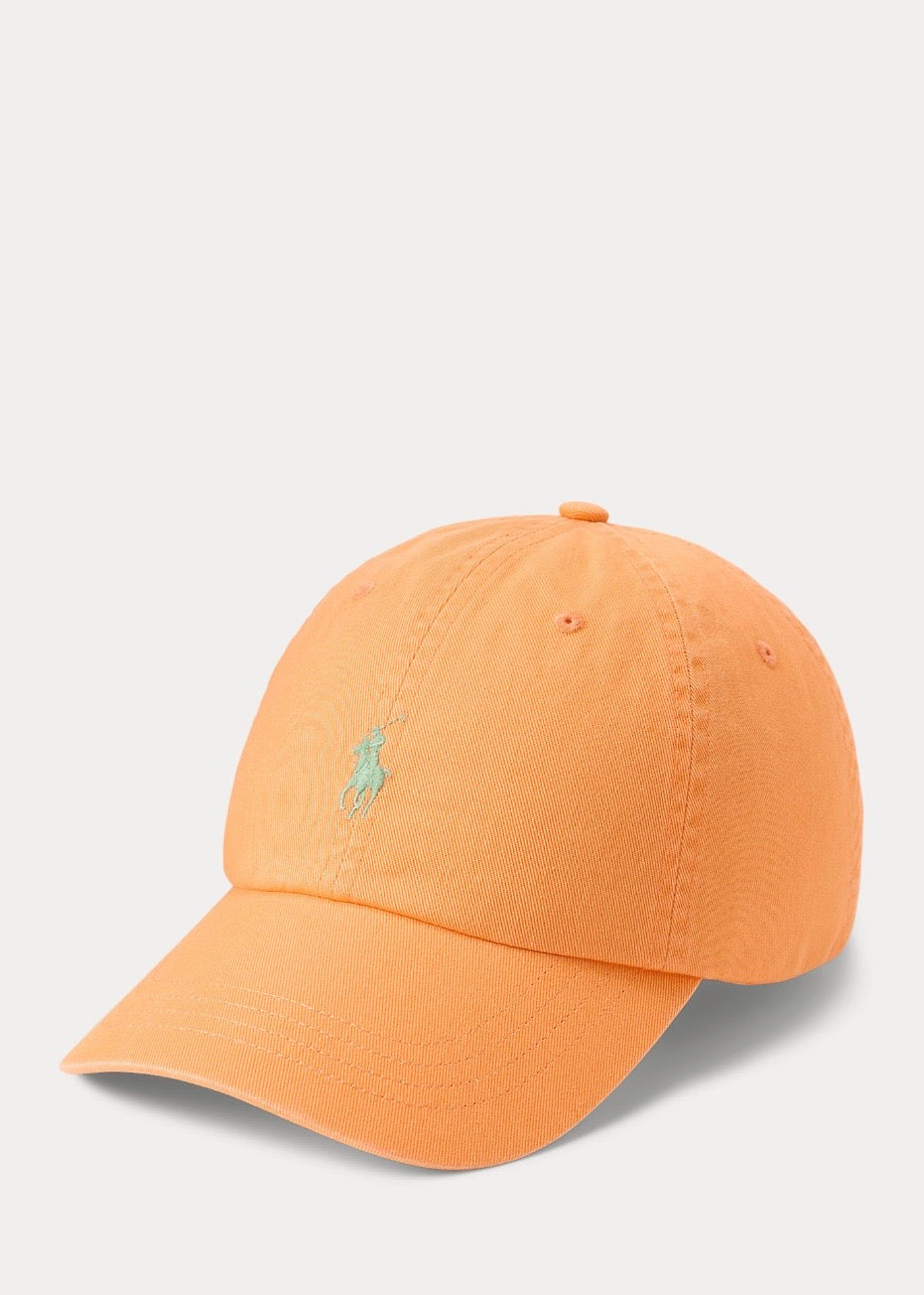 Chino Ball Caps Pompano Orange