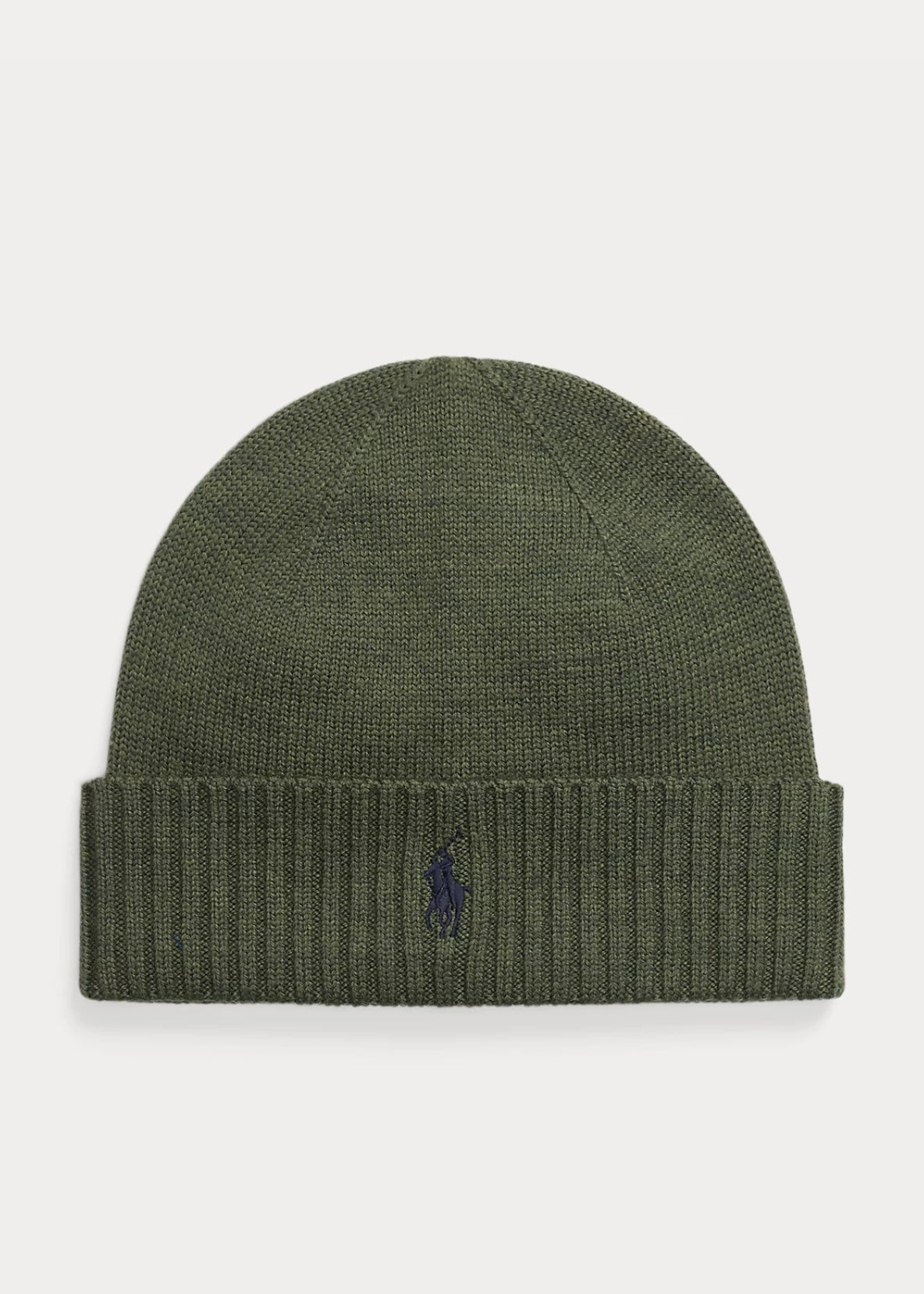 Polo Ralph Lauren Merino hat - Classic Olive Heather