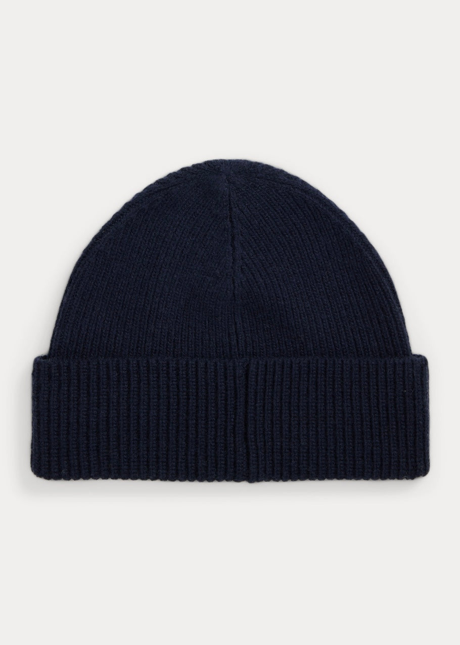 Wool-Blend beanie Hunter Navy
