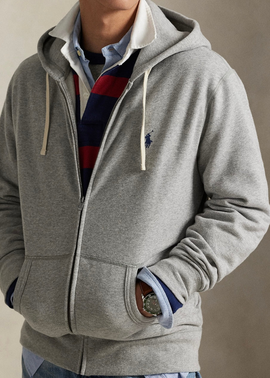Fleece hoodie Andover Heather