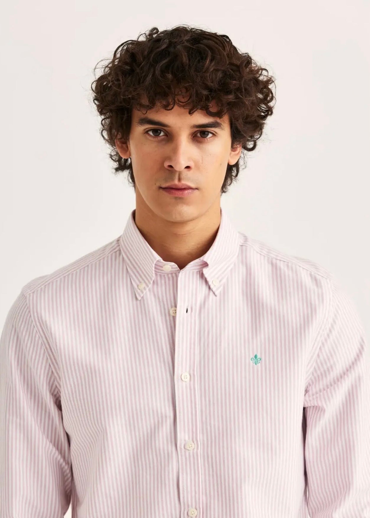 Douglas Oxford Stripe Pink