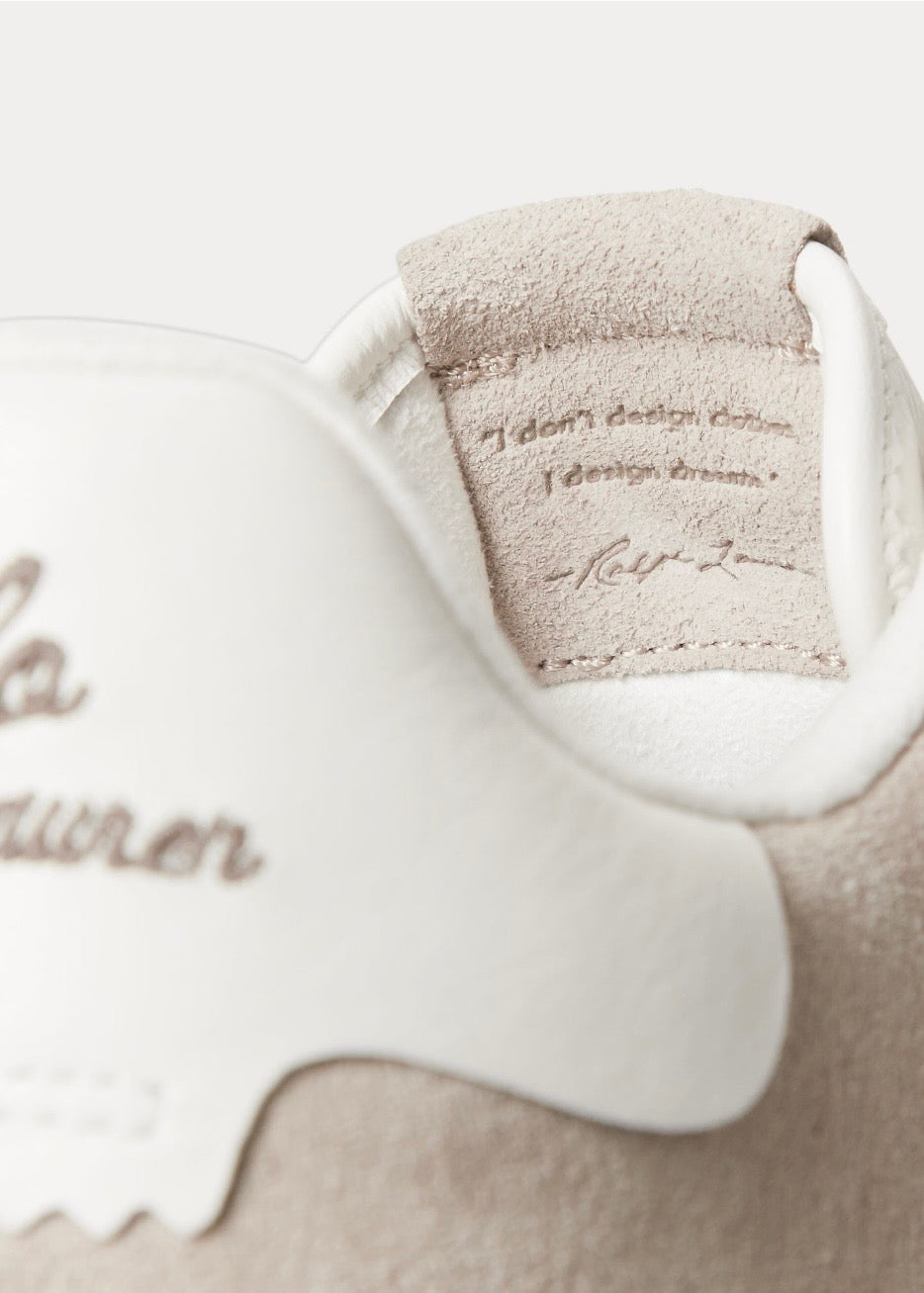 Masters Court Suede Sneaker Milkshake