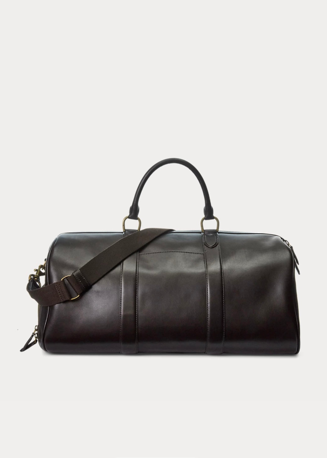 Polo Ralph Lauren Weekend-bag - Smooth Leather Brown