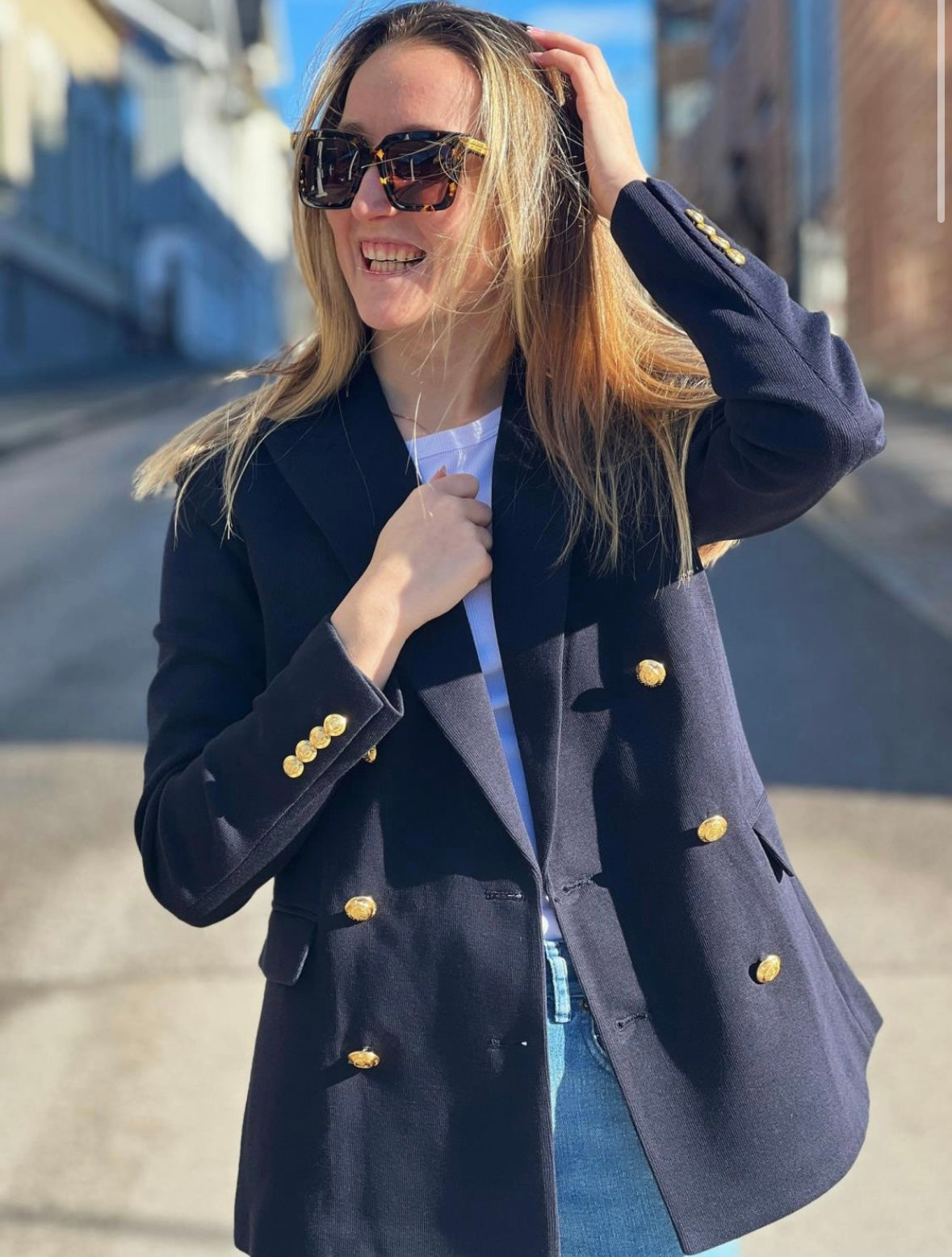 Polo Ralph Lauren blazer - Navy/Gold