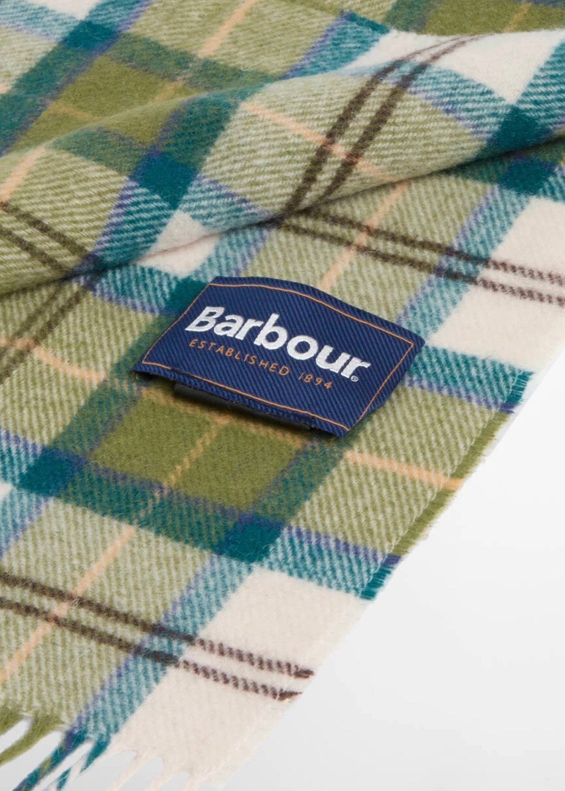 Tartan Lambswool Scarf Ancient