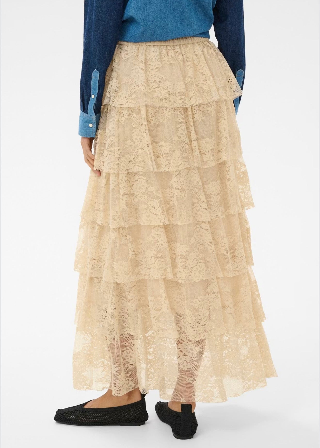 Abiha Skirt Oatmeal