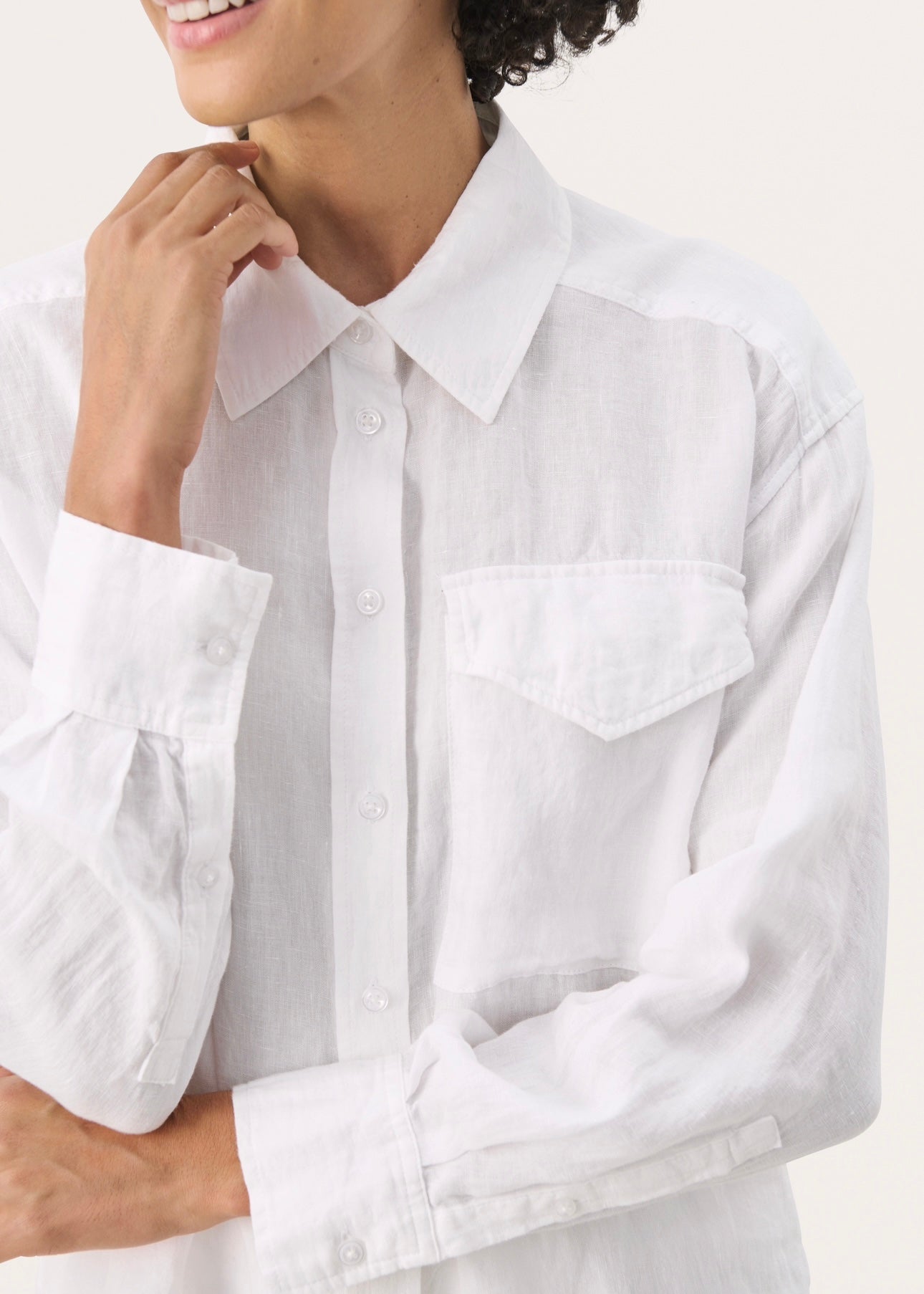 Part Two Nuvin shirt - Brigth White