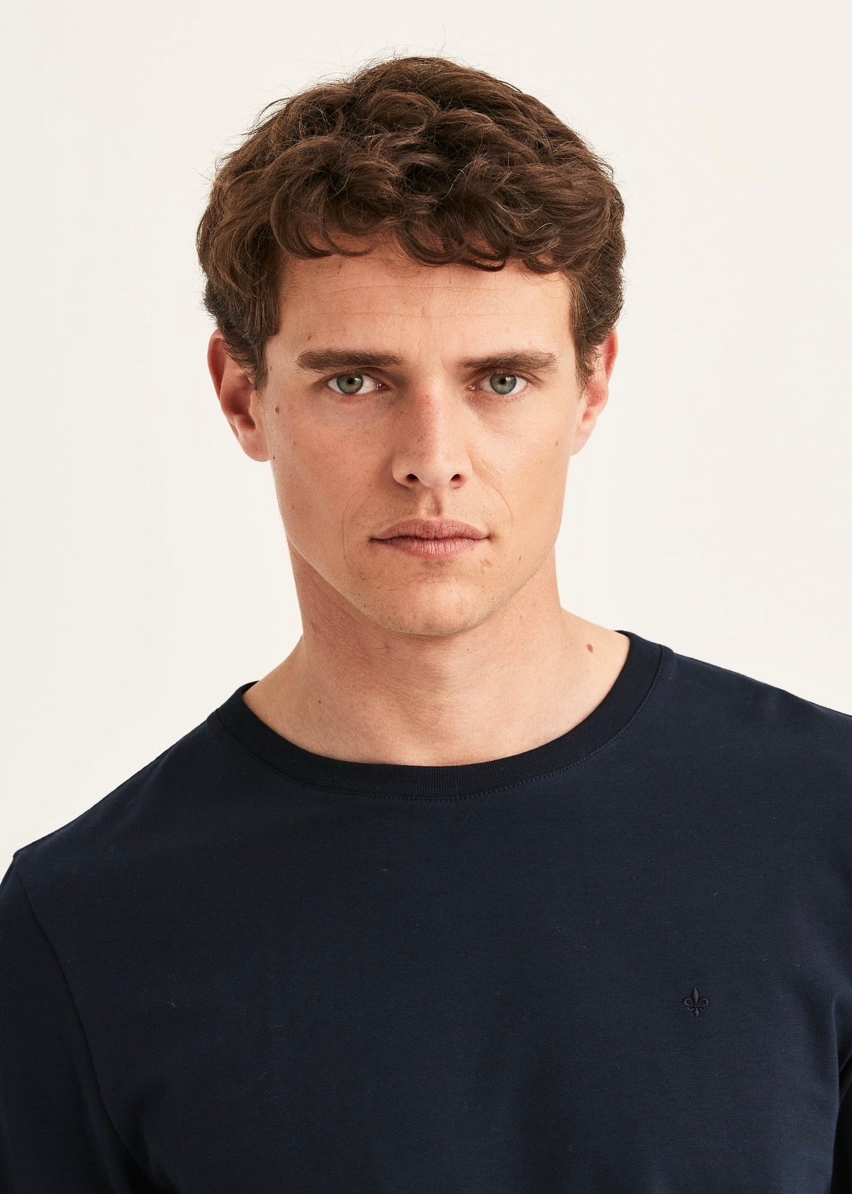 James LS T-Shirt Old Blue