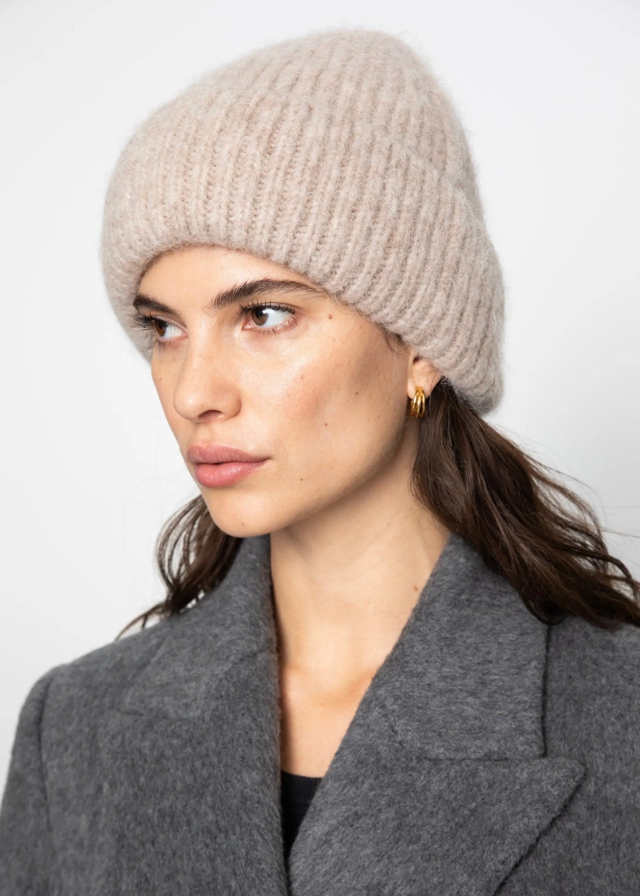 Camilla Pihl Ayla beanie - Light Taupe