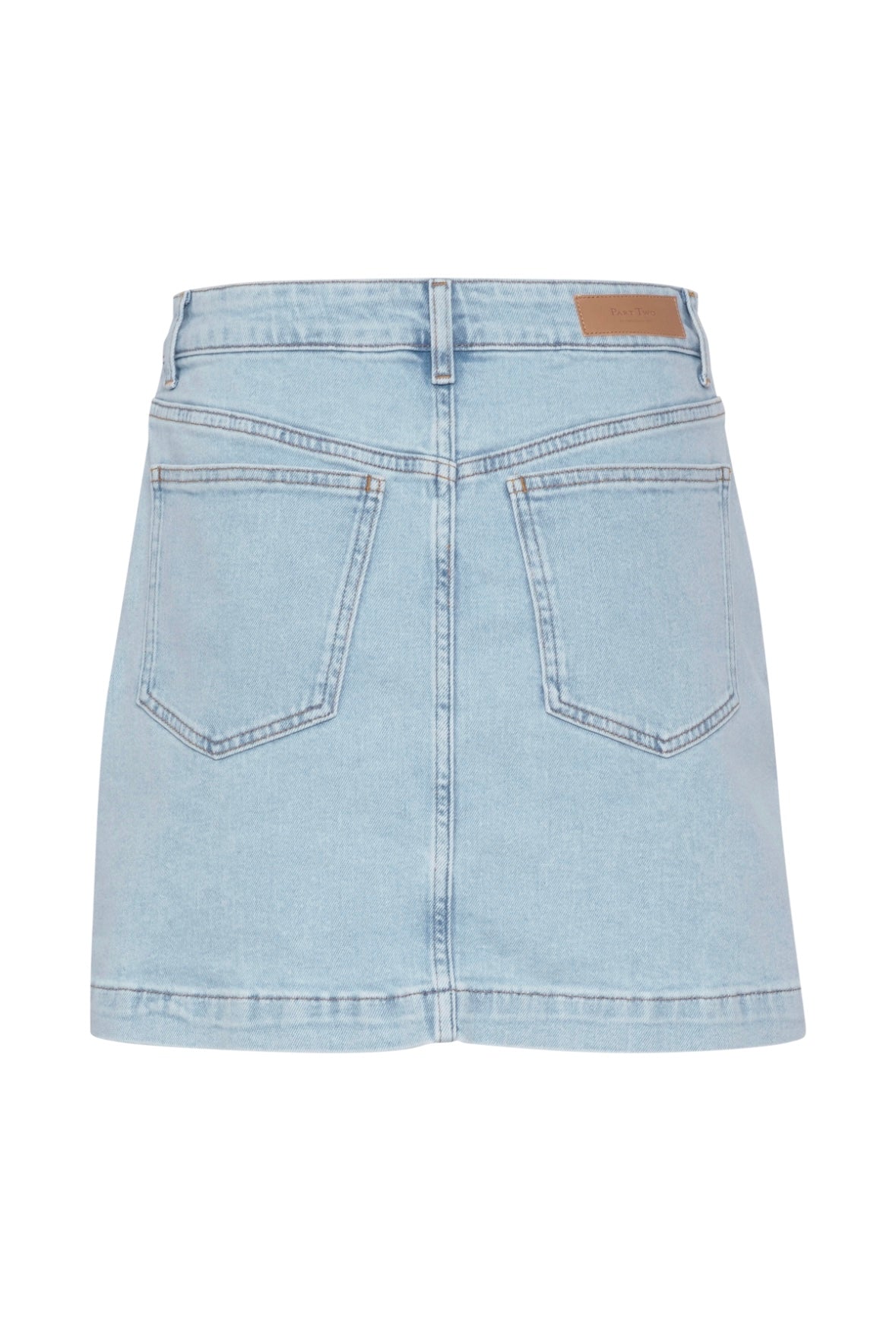 Part Two Ece skirt - Light Blue Denim