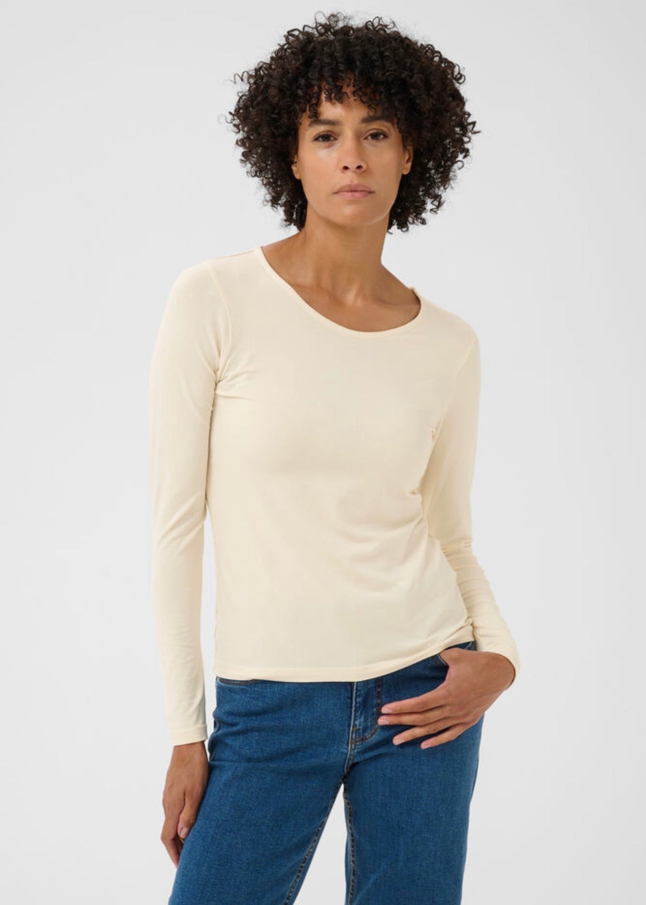 Nemajas T-shirt Whitecap Gray