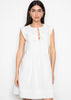 Mira Dress White