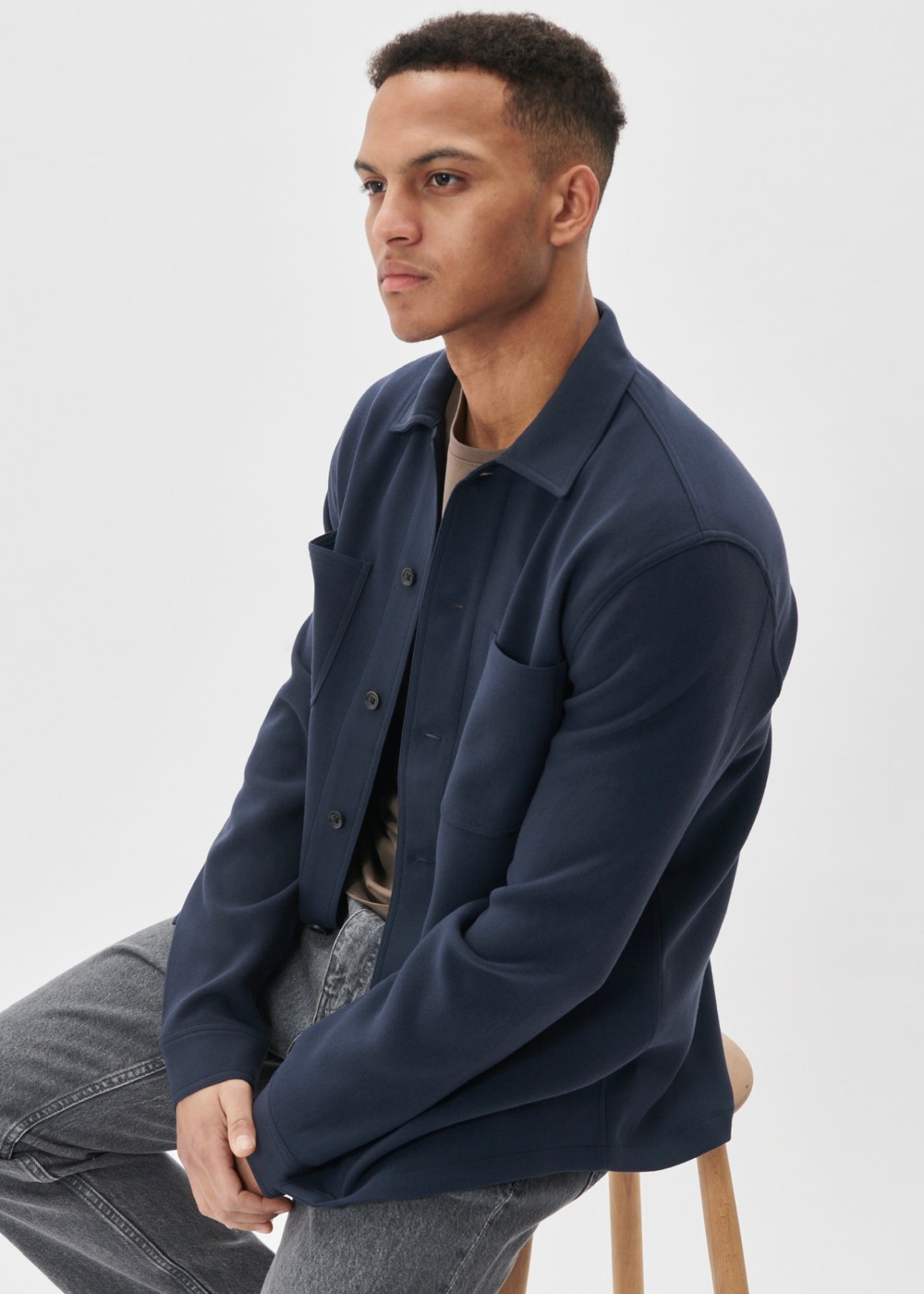 Pelton shirt Dark Navy