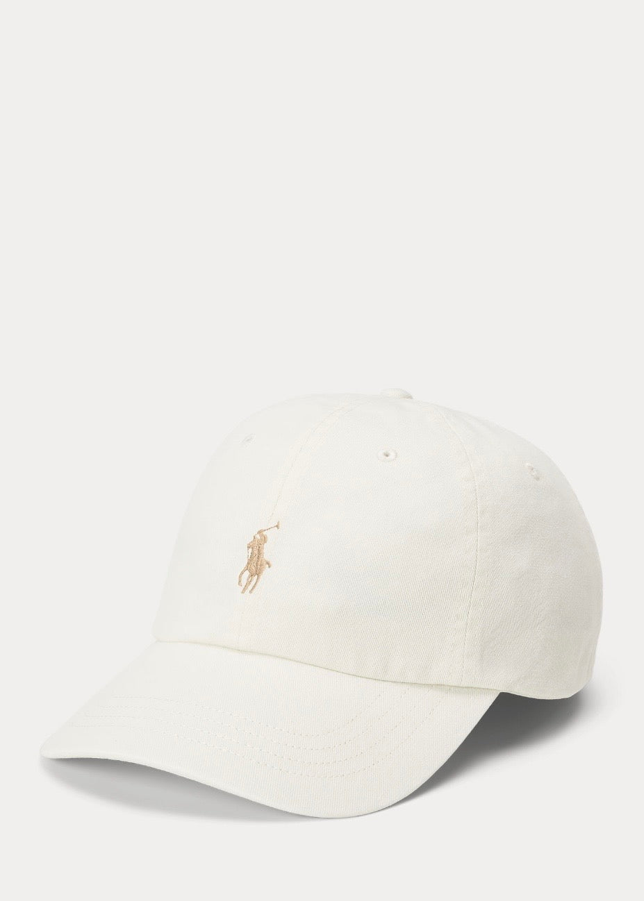 Chino Ball Caps Parchment Cream