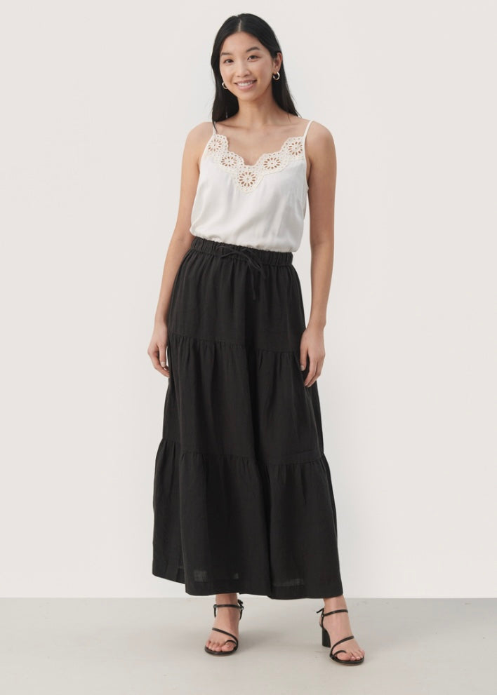 Part Two Getia skirt - Black