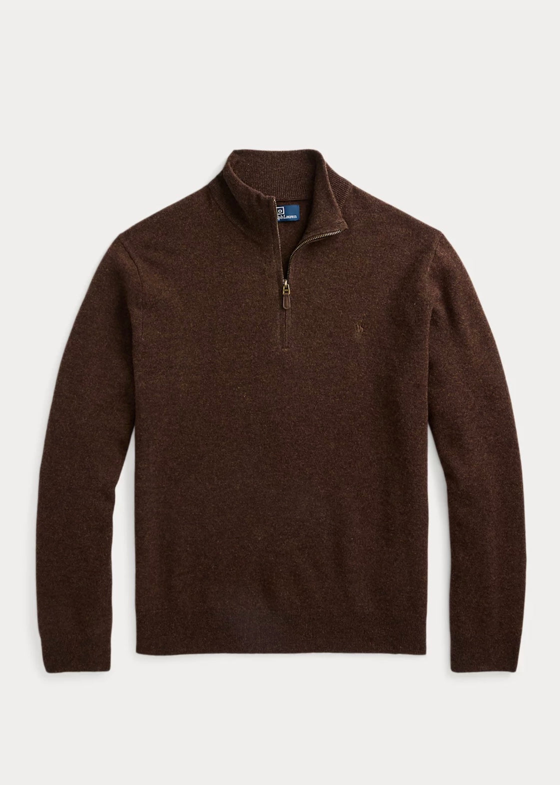 Polo Ralph Lauren Wool zip - Dark Chestnut