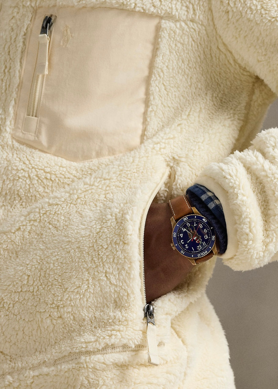 Pile Fleece Hybrid Jacket Andover Cream