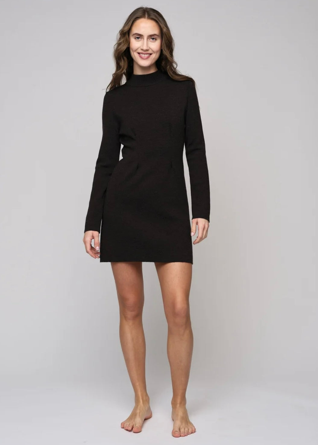 Ella&il Alba Merino dress - Black